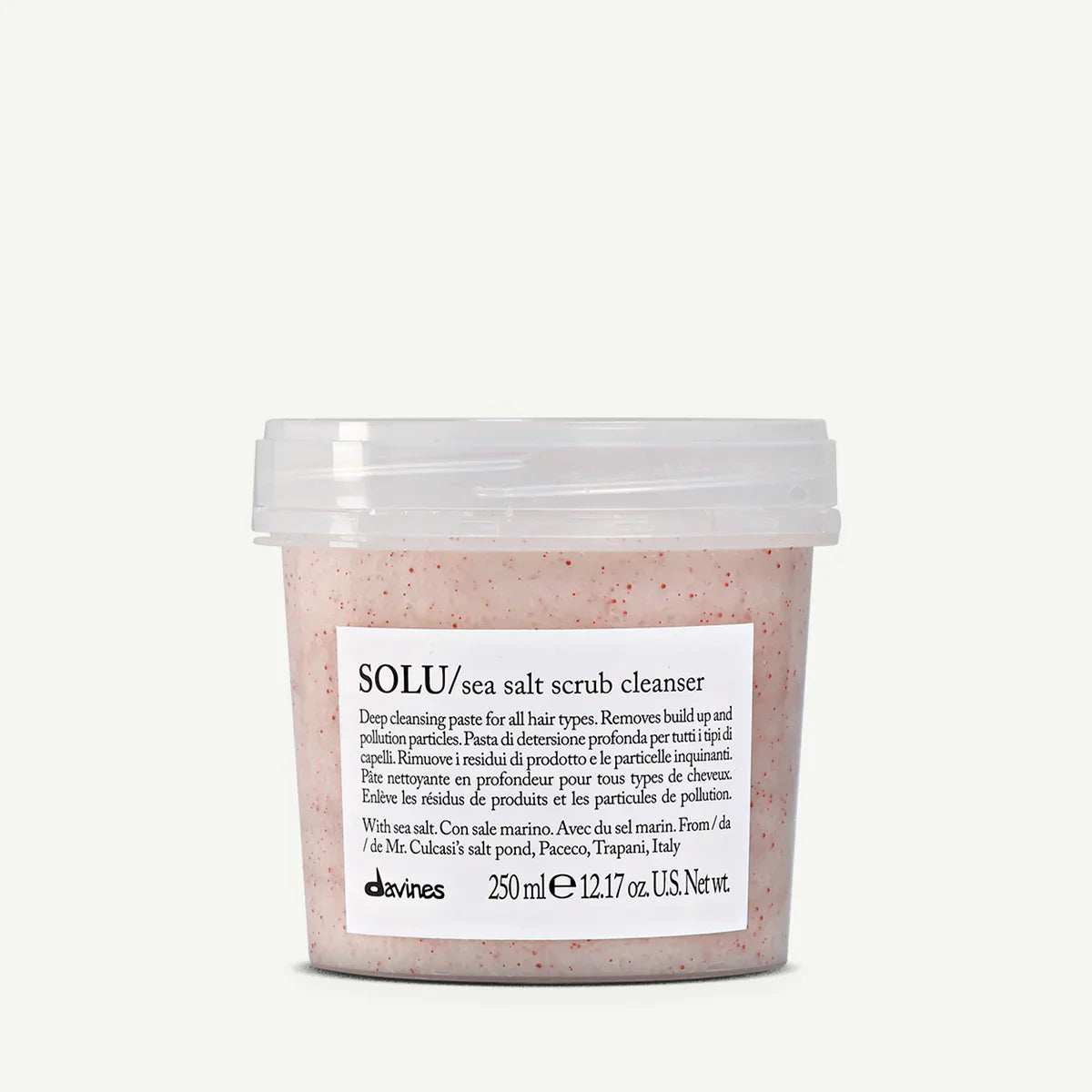 Davines SOLU Salt Scrub - 250ml