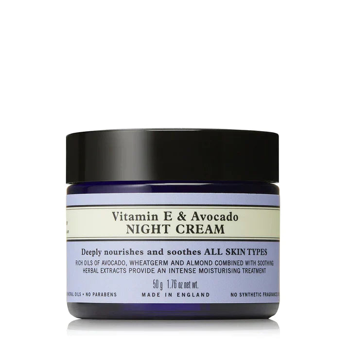 Neal's Yard Remedies Vitamin E & Avocado Night Cream - 50g