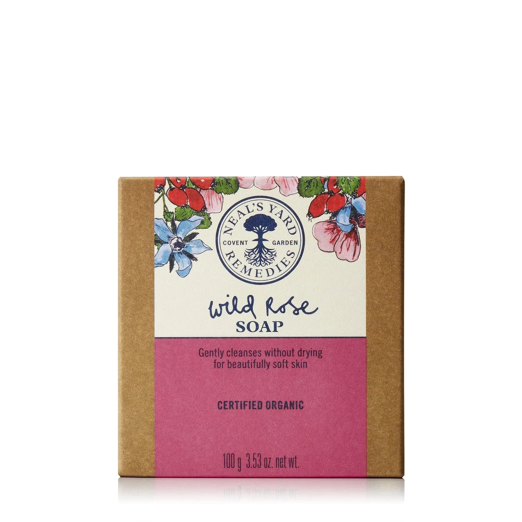 Neal's Yard Remedies Wild Rose Soap - 100g